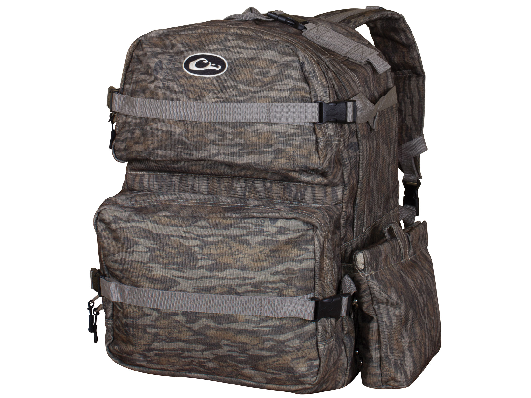 Drake Basic WalkIn Backpack Nylon Mossy Oak Bottomland Camo