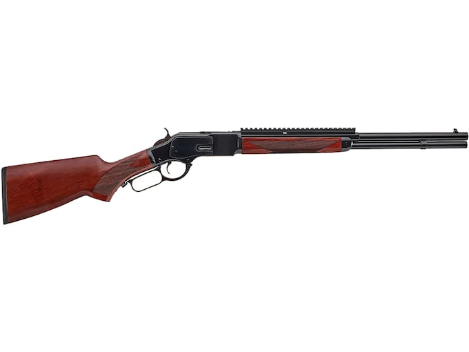 Uberti 1873 Short Hunter Lever Action Rifle 44 Remington Magnum 20" Blued Barrel Blued Frame Walnut Field Stock