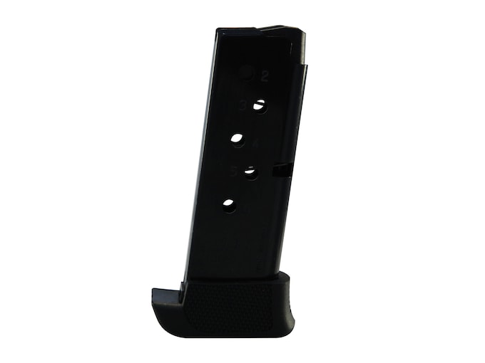 Ruger LCP Magazine 380 ACP 7-Round Steel Blue with Finger Rest