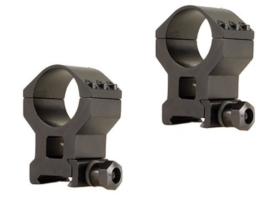 Millett 30mm SeeThru PicatinnyStyle Tactical Rings Matte Medium