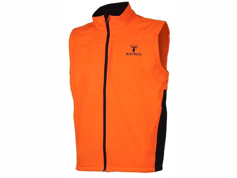 King's Camo Men's Soft Shell Vest Polyester