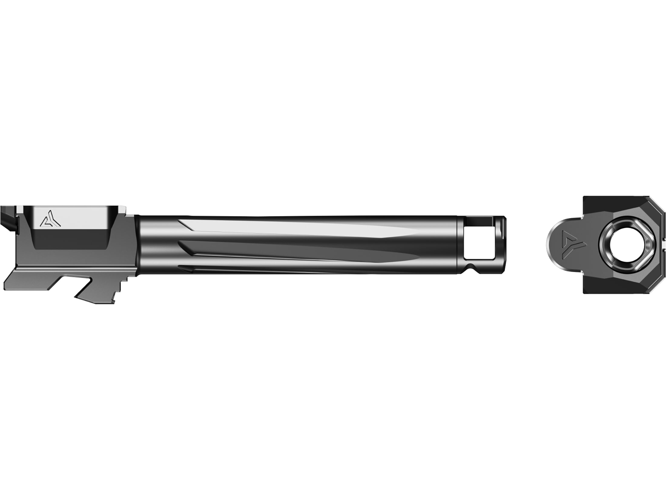 Radian Ramjet with Afterburner Compensator Barrel for Glock 17 Gen 3 Black