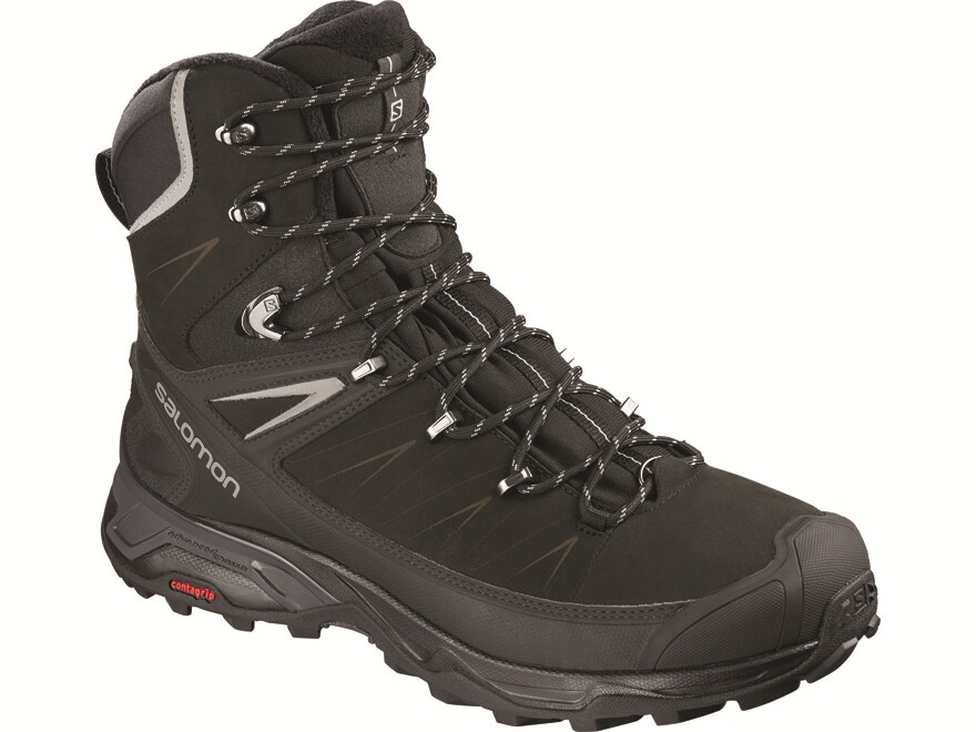 Salomon X Ultra Winter CS WP Insulated Hiking Boots Leather Black