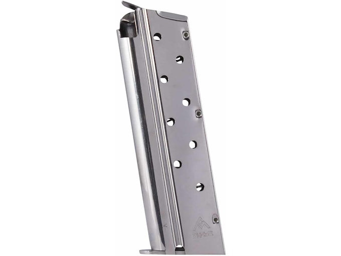 Mec-Gar 1911 Government, Commander Magazine 9mm 9-Round Steel Nickel