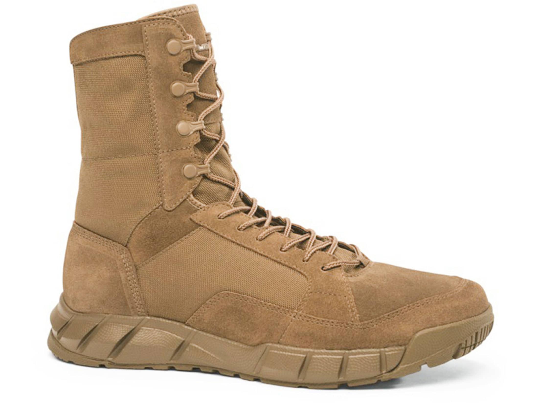 Oakley Light 8 Tactical Boots Leather Synthetic Coyote Men's 9.5 D