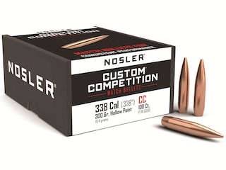 Product Comparison for Nosler Custom Competition 338 Caliber (338 ...
