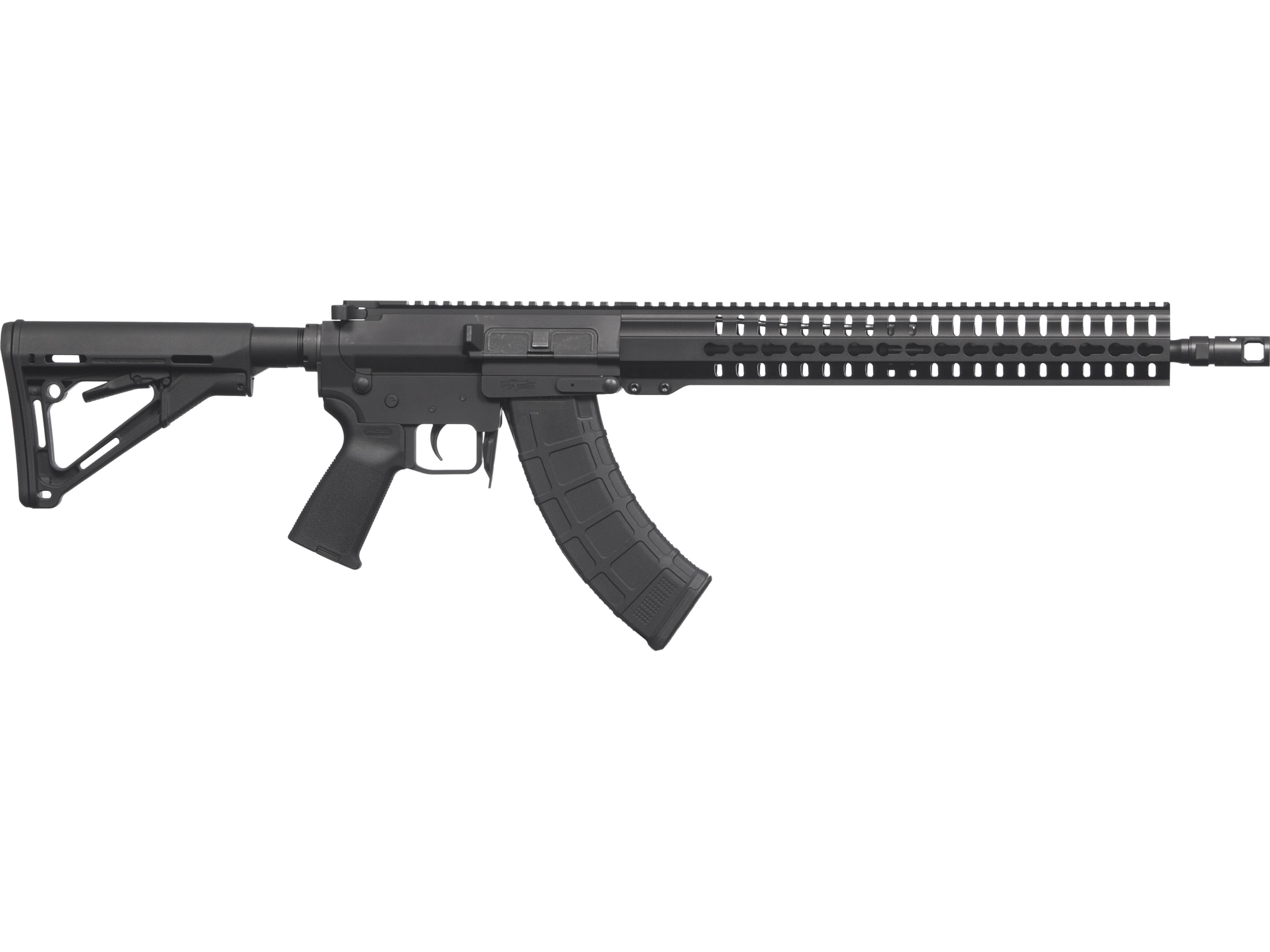 CMMG Mk47 AKM Semi Automatic Rifle 7.62x39mm 16.1 Black Threaded