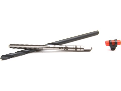 Carlson's High Visibility Shotgun Front Bead Sight Installation Kit 6x48 Thread Steel F...