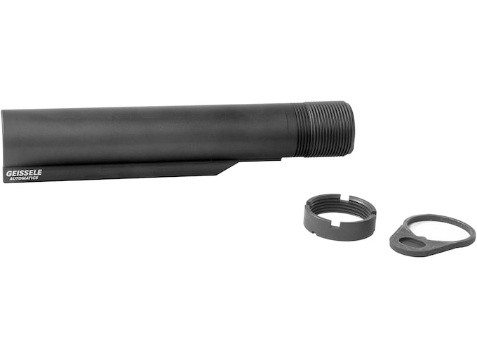 Geissele Premium Mil-Spec AR-15, LR-308 Buffer Tube 7075-T6 Aluminum Black