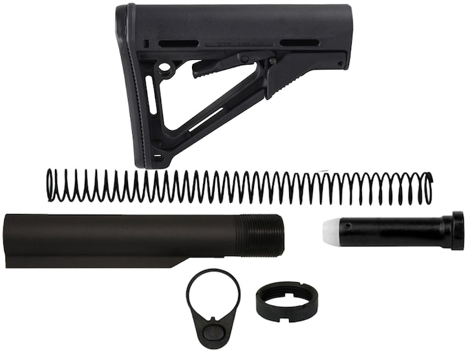 AR-STONER AR-15 Deluxe Collapsible Stock Kit with Magpul CTR Stock Black
