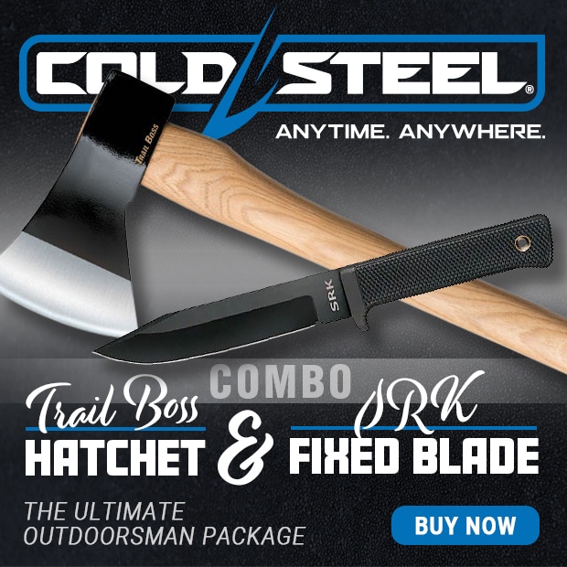 Cold Steel Fixed Blade / Axe Combo